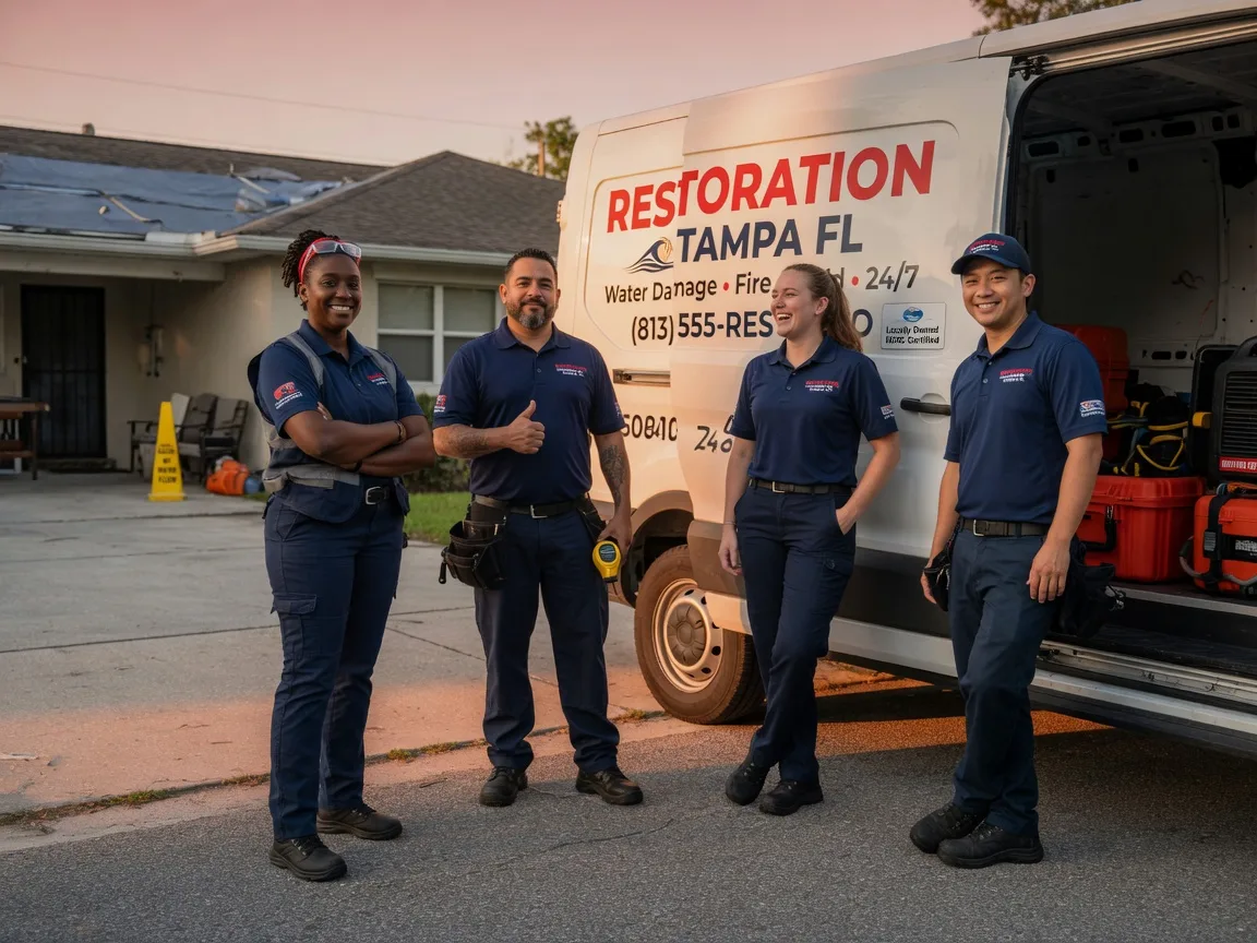 Water Damage Restoration company in Mediapolis, IA